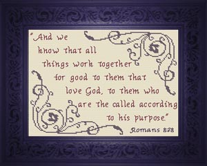 According to His Purpose - Romans 8:28